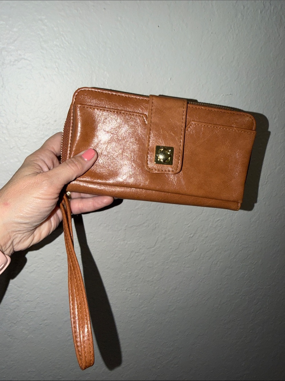 Vintage wallet wristlet phone carrier case phone wallet minimalist